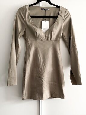 ZARA Long Sleeve Dress